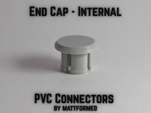 PVC Internal End Cap (All Sizes)