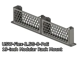 USW-Flex-2.5G-8-PoE 19-inch Modular Rack Mount