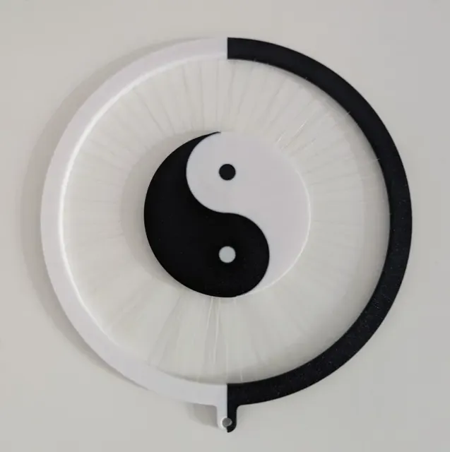 Yin-Yang String Art — Фото 4 из 9