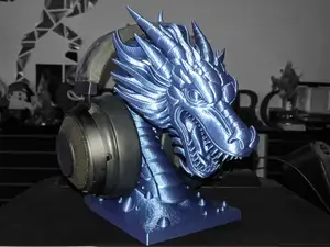Water Dragon Headphones Stand