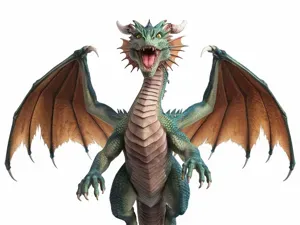 Winged Dragon Model
