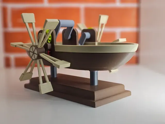 Leonardo Da Vinci's Vision: The Paddle Boat — Фото 4 из 6