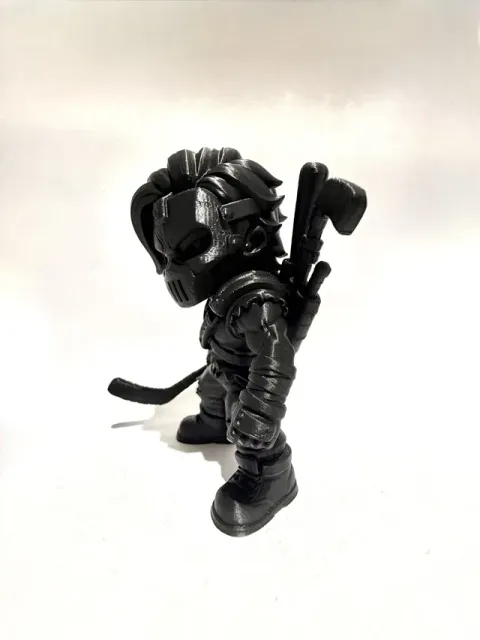 TMNT Casey Jones chibi — Фото 2 из 4