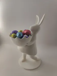Minimalistic Easter Bunny Bowl, for chocolate eggs