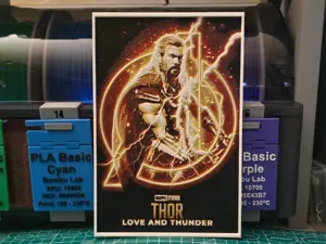 Thor: Love and Thunder Poster - Hueforge Art