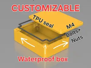 Parametric Waterproof Storage Box with TPU Seal 