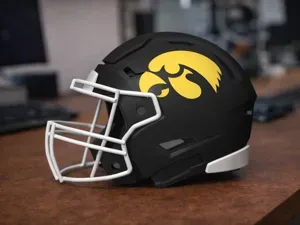 Iowa Hawkeyes Football Helmet