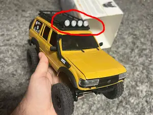 LED lens Cover for RC Cars