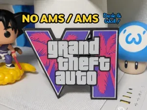 GTA VI Logo (NO AMS/AMS) -Grand Theft Auto VI Logo