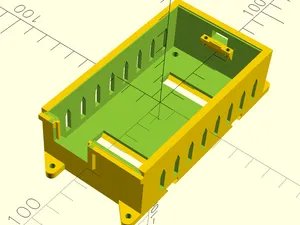 Modular enclosure for AC/DC 24V Power Supply