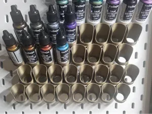 X8 17ml Paint Bottle IKEA Skadis Rack