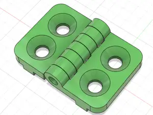Schanier für 25mm Profile 