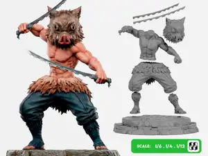 Inosuke Hashibira - Demon Slayer Anime