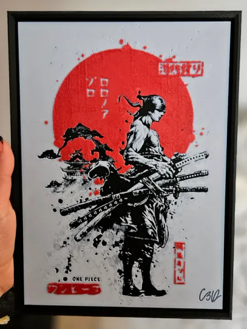 Roronoa Zoro - One Piece (HueForge) — Image 2 of 2