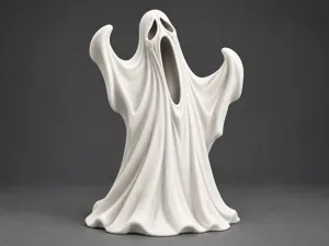 Screaming Ghost|Halloween Decoration Tealight LED
