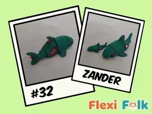 Flexi Folk #32 - Zander The Zombie Shark