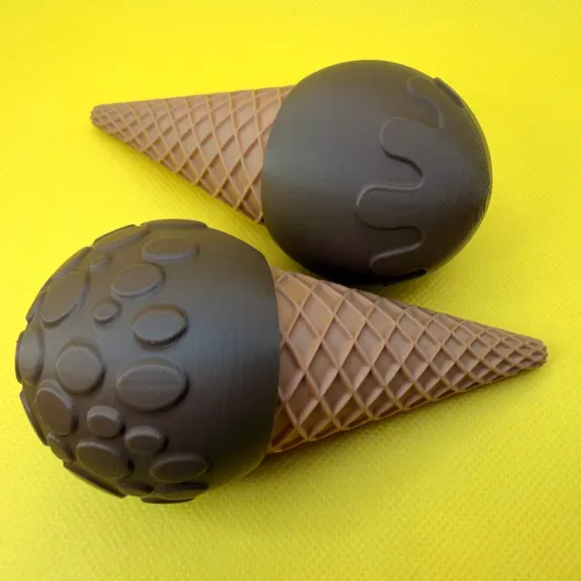 Waffle Cone Ice Cream Clicker Fidget — Image 5 of 16