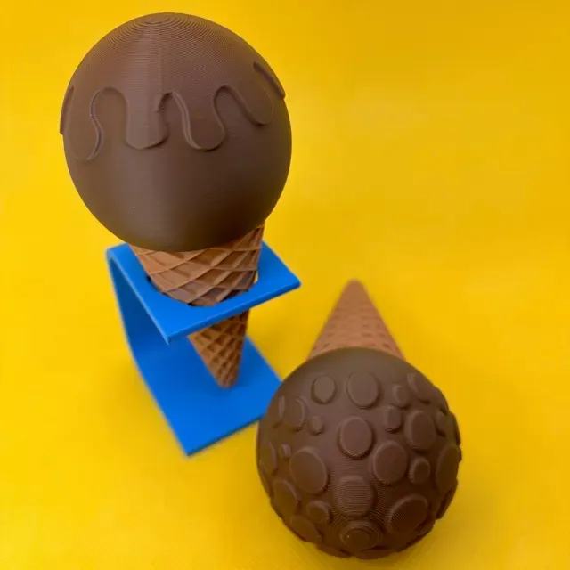 Waffle Cone Ice Cream Clicker Fidget — Image 16 of 16