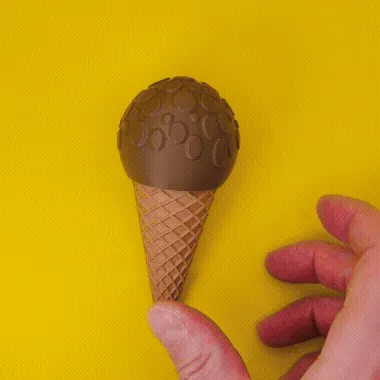 Waffle Cone Ice Cream Clicker Fidget — Image 3 of 16
