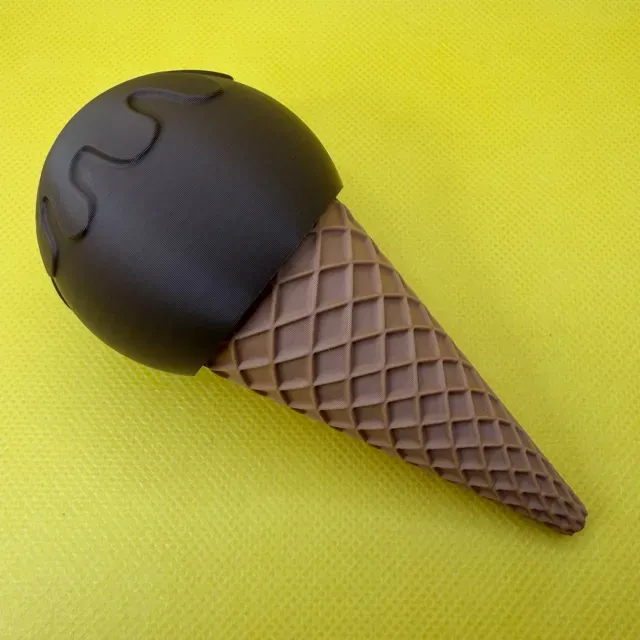 Waffle Cone Ice Cream Clicker Fidget — Image 12 of 16