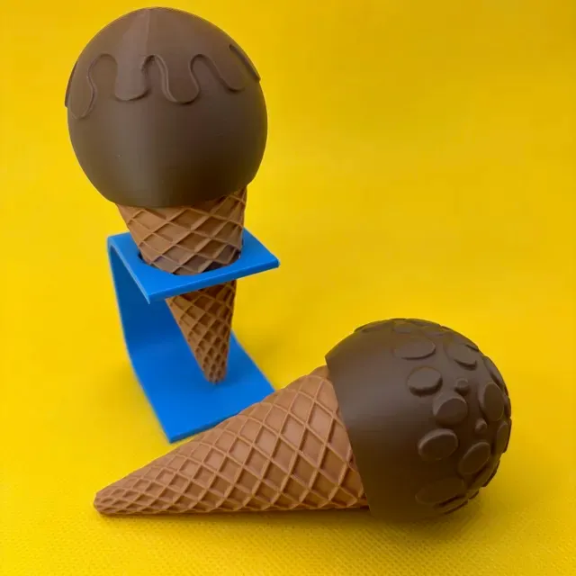 Waffle Cone Ice Cream Clicker Fidget — Image 15 of 16