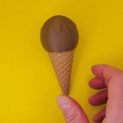 Waffle Cone Ice Cream Clicker Fidget — Image 9 of 16