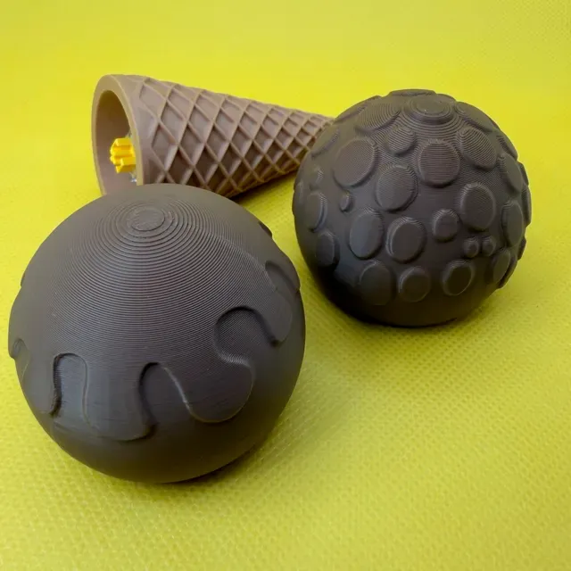 Waffle Cone Ice Cream Clicker Fidget — Image 10 of 16