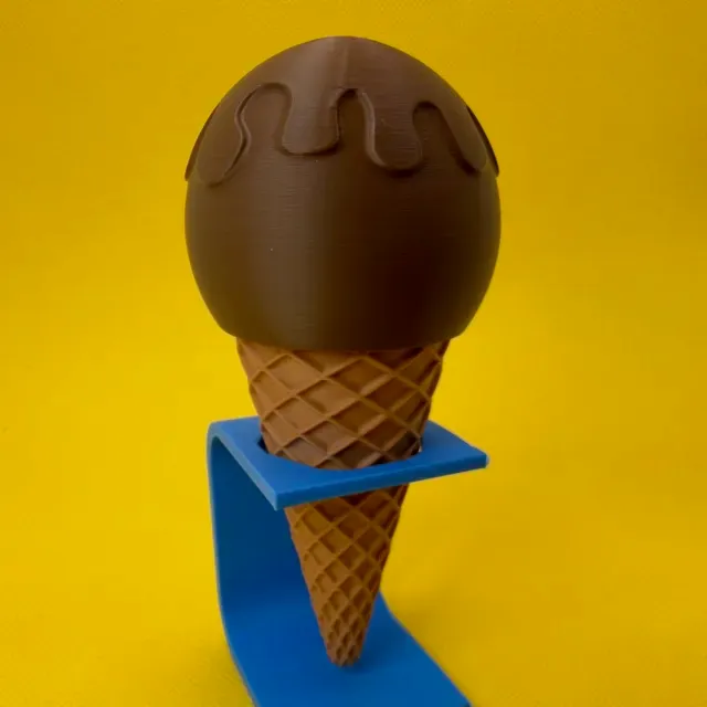 Waffle Cone Ice Cream Clicker Fidget — Image 11 of 16