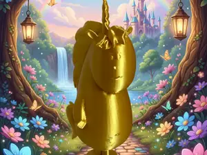 Gaston la licorne trop mignonne