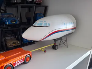 Torzo letadla Tu154 pro model Tatra tpl Dea1:43,