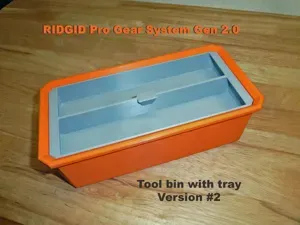 RIDGID Pro Gear System Tool Tray