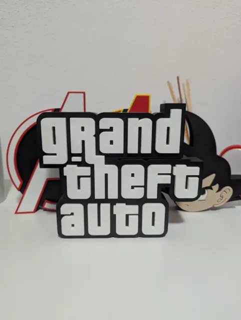 GTA logo (NO AMS/AMS) Grand Theft Auto Logo — Фото 3 из 4