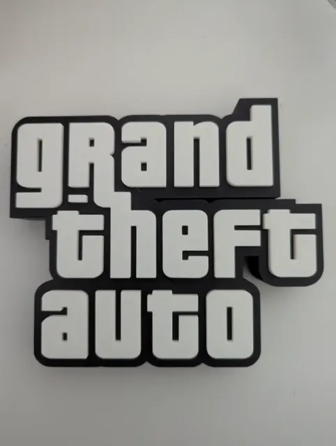 GTA logo (NO AMS/AMS) Grand Theft Auto Logo — Фото 4 из 4