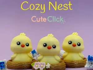 Chick – Fidget Clickers Keychains