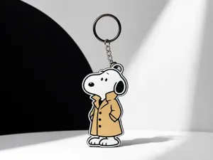 Snoopy’s iconic look keychain