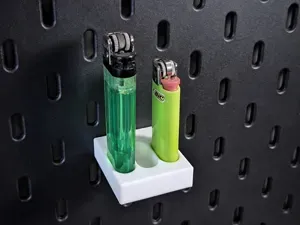 Lighter Holder for Ikea Skadis - 7 Sizes
