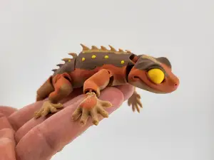 Gecko Dragon Fidget Toy – Articulated Reptile Mini