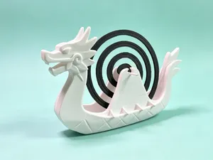 龙舟蚊香盘