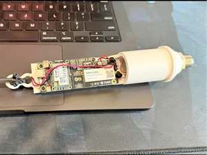 RAK 1W MeshCore / Meshtastic 1" PVC Mast Mount