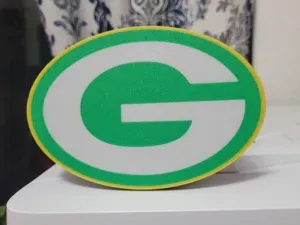 green Bay Packer Hitch Cover