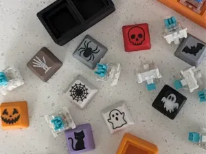 Halloween Theme Fidget Clicker Keycaps