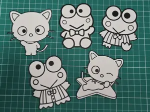Hello Kitty Coloring Theme Panels