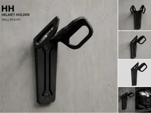 HH – Helmet Holder | Motorcycle Helmet Wall Mount