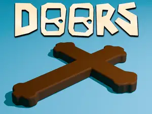 Crucifix from doors