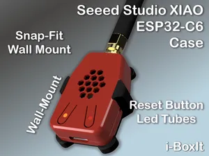 Seeed Studio XIAO ESP32-C6 - Snap-fit - Wall Mount