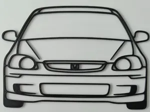 Honda Civic Type-R EK Wall Art