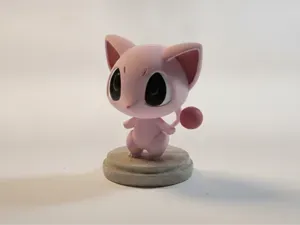 Chibi Version Of Mew Pokemon Chibi & Cute Model