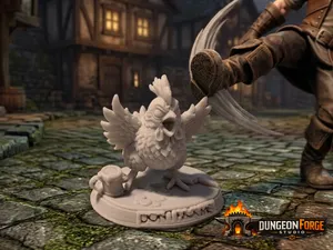 D&D miniature - Fable Chicken Chaser Tribute
