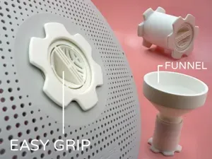 Bambu Spool Silica Container by Pork3D.com