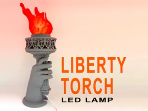 Liberty Torch LED Lamp